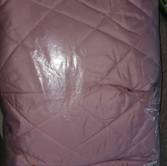 Pink women's snow suit with mittens size m - Picture 3 of 3